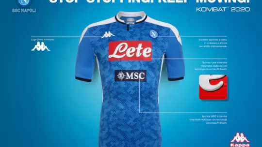 Nuova maglietta Napoli 2019 2020
