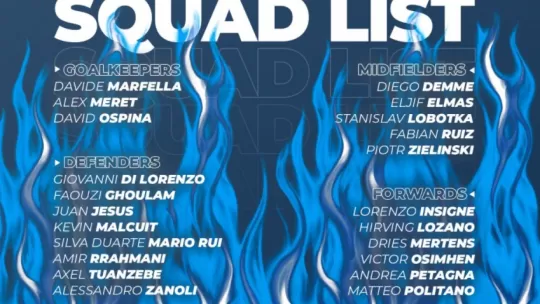 Napoli-Salernitana, convocati di Spalletti: tornano sia Ospina che Insigne