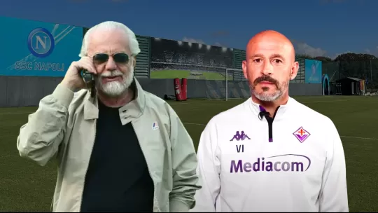 Aurelio De Laurentiis e Vincenzo Italiano