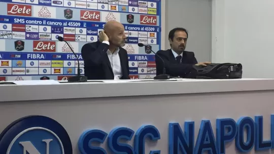Napoli-Salernitana: Colantuono in diretta in conferenza