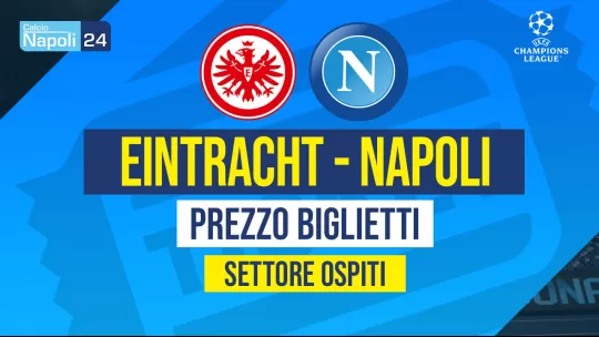 Biglietti Eintracht Francoforte Napoli Champions