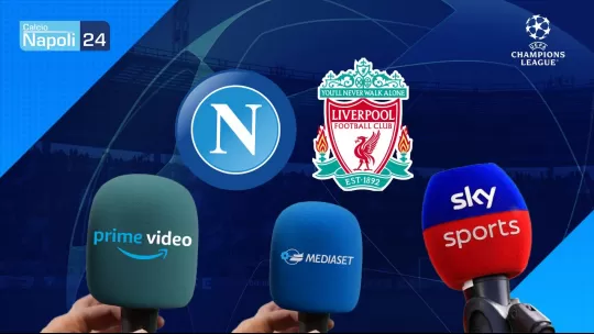 Napoli Liverpool dove vederla