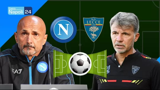 Formazioni Napoli-Lecce
