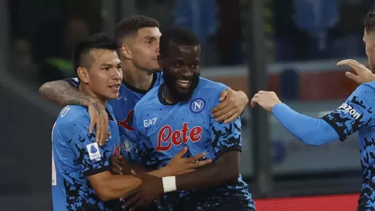formazioni Napoli Salernitana