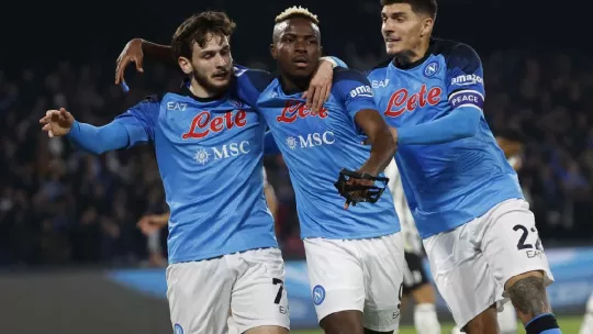 Napoli Juve Oismhen