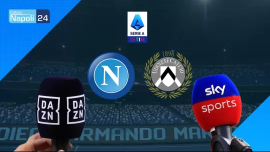 Dove vedere Napoli Udinese tv