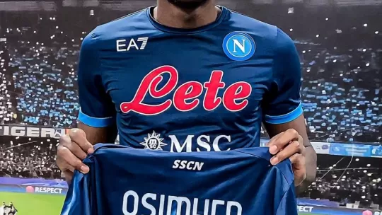 maglia Osimhen Napoli 433