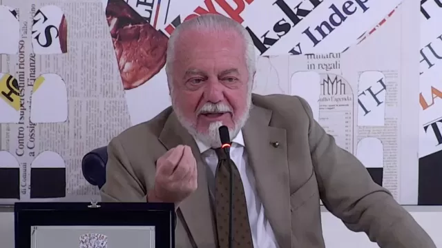 De Laurentiis in conferenza stampa