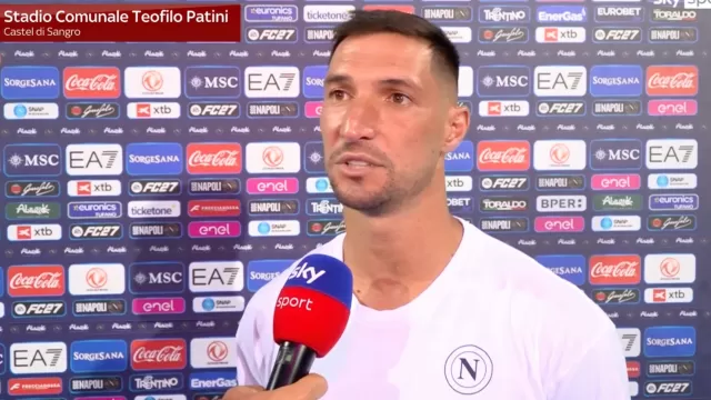 Matteo Politano a Sky dopo Napoli-Osasuna