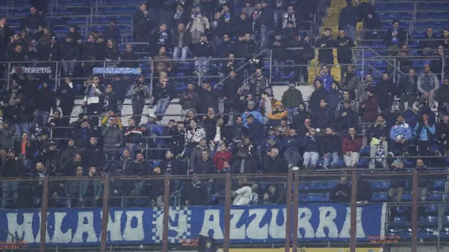 Settore ospiti San Siro