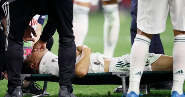 condizioni Lozano infortunio