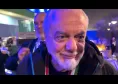 De Laurentiis: "Un'anziana tifosa mi ha fatto un regalo durante Napoli-Frosinone"