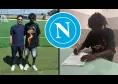 SSC Napoli, che bella storia: Edmond Modugno firma e rinforza l'U14, &egrave; il figlio del giornalista di Sky