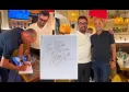Allegri ha gi&agrave; iniziato il tour culinario a Napoli: ecco dove &egrave; stato stasera | FOTO