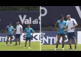 Allegri-Alisson Santos: Max a colloquio con il brasiliano sul campo di Carciato | VIDEO CN24