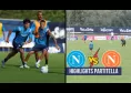 Highlights partitella Napoli, azzurri vs arancioni: Lindstrom e Hojlund in gol! | VIDEO CN24
