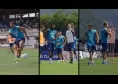 "Vai cattivo!". Lo staff di Allegri carica Lindstrom e Lucca: highlights allenamento Napoli | VIDEO