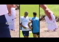Staff Allegri, zoom sugli schemi provati in allenamento: guardate gli appunti di Landucci! | FOTO CN24