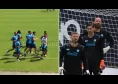 L'allenamento del Napoli di Allegri dopo la sconfitta contro l'Arezzo | VIDEO