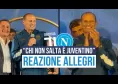 "Chi non salta juventino &egrave;!", poi Allegri prende il microfono e fa questo discorso ai tifosi | VIDEO CN24
