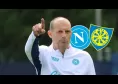 Formazioni ufficiali Napoli-Carrarese: le scelte di Allegri per la seconda amichevole a Dimaro