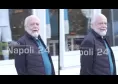 Napoli-Carrarese 2-0: De Laurentiis lascia lo stadio di Dimaro cos&igrave;! | VIDEO CN24