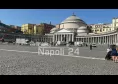 Festa Centenario Napoli, il palco Piazza Plebiscito inizia ad essere montato | FOTO CN24