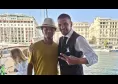 David Neres al Borgo Marinari, ultimo pranzo a Napoli prima del ritiro a Castel di Sangro | FOTO