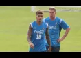 Diluvio a Castel di Sangro! Primo bagno di folla per De Bruyne, si rivede Neres | VIDEO