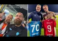Lang e Milinkovic-Savic s'incontrano con due vecchi amici dopo Napoli-Celta Vigo | FOTO
