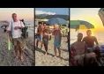 Un "classico" Ferragosto italiano per Politano: sedia sdraio e sfida a bocce in Calabria | FOTO &amp; VIDEO