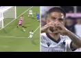 Palermo-Sampdoria, primo gol di Lorenzo Insigne con i blucerchiati