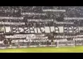 "Libera il Bari, qui non &egrave; Napoli": ultras Bari e Salernitana contestano la famiglia De Laurentiis | VIDEO