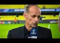 Allegri a Sky: "Era giusto far giocare Giovane, sta bene! Le rotazioni fanno bene, c'&egrave; un doppio rientro questa sera"