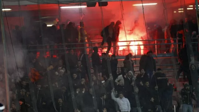 Tifosi Roma in trasferta a Napoli