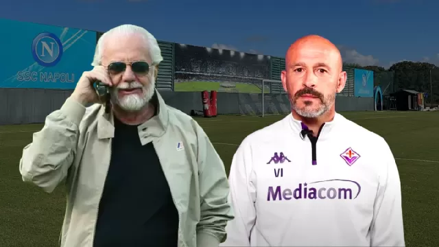 Aurelio De Laurentiis e Vincenzo Italiano