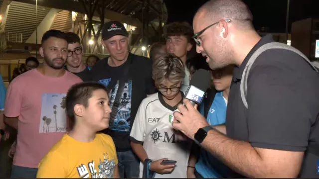 Napoli Modena live reaction