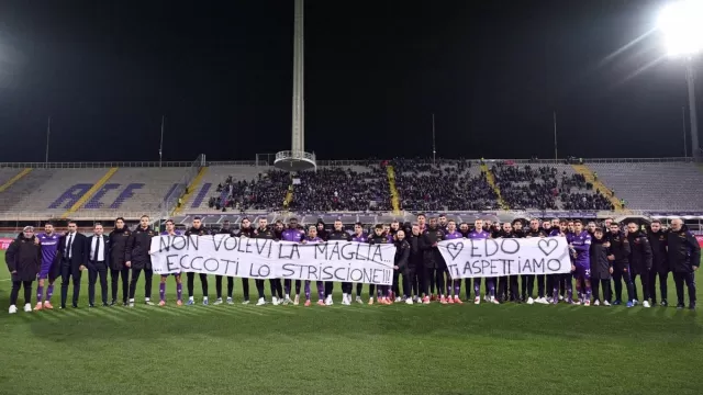 Striscione Bove Fiorentina