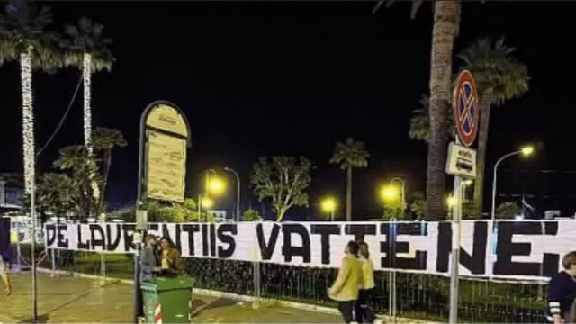 Ultras Bari contro De Laurentiis