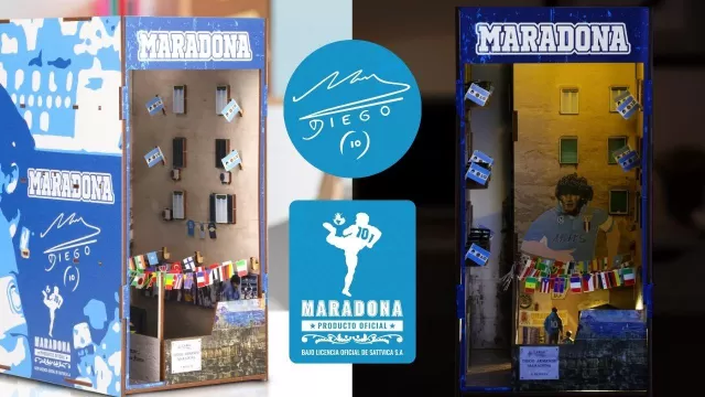 Largo Maradona Napoli (Modellino Build The Box)