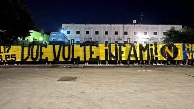 Striscione Ultras Napoli