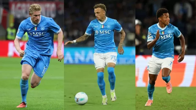Kevin De Bruyne, Noa Lang e David Neres