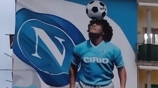 Murale Maradona a Frattaminore