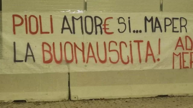 striscione Fiorentina