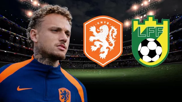 Formazioni ufficiali Olanda-Lituania