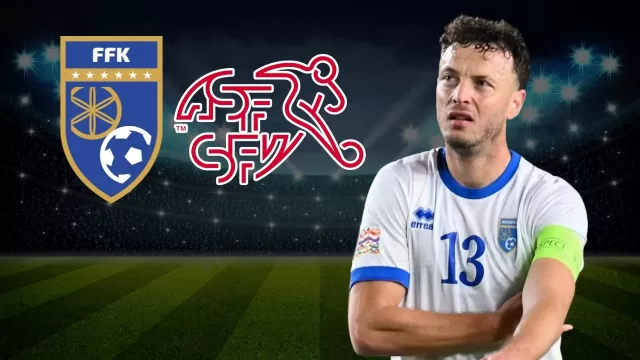 Formazioni ufficiali Kosovo-Svizzera