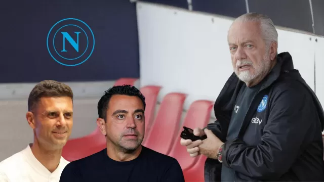 Xavi e Thiago Motta accostati al Napoli
