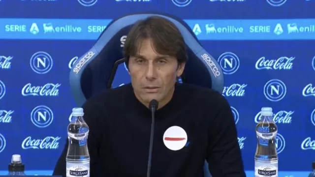 Conferenza stampa Antonio Conte post Napoli-Atalanta