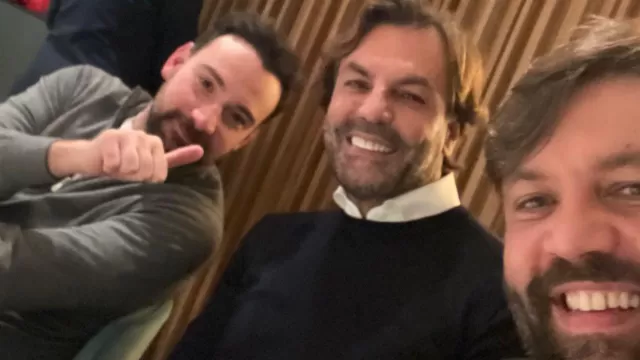 Giovanni Manna a cena