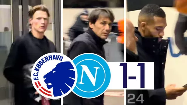 Copenaghen-Napoli 1-1
